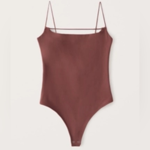 Abercrombie & Fitch double layered seamless strappy bodysuit - Picture 1 of 6